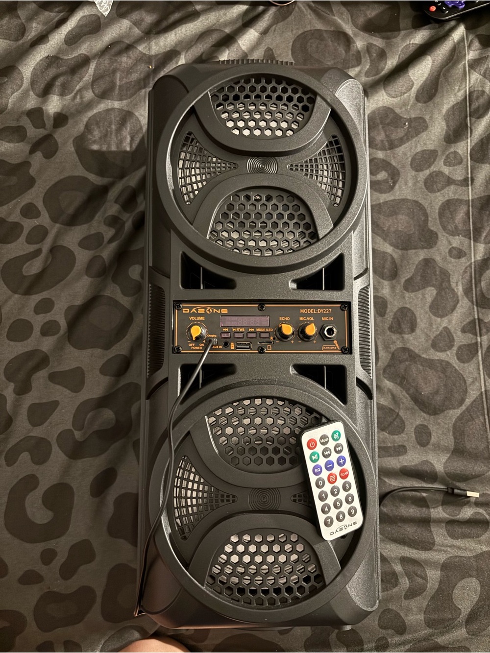 Portable Bluetooth Speaker System - Black